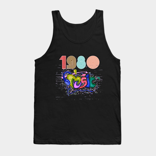 80s Tank Top by MckinleyArt